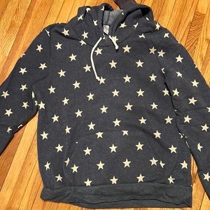 Size Large Brand Alternative cute star hoodie.
